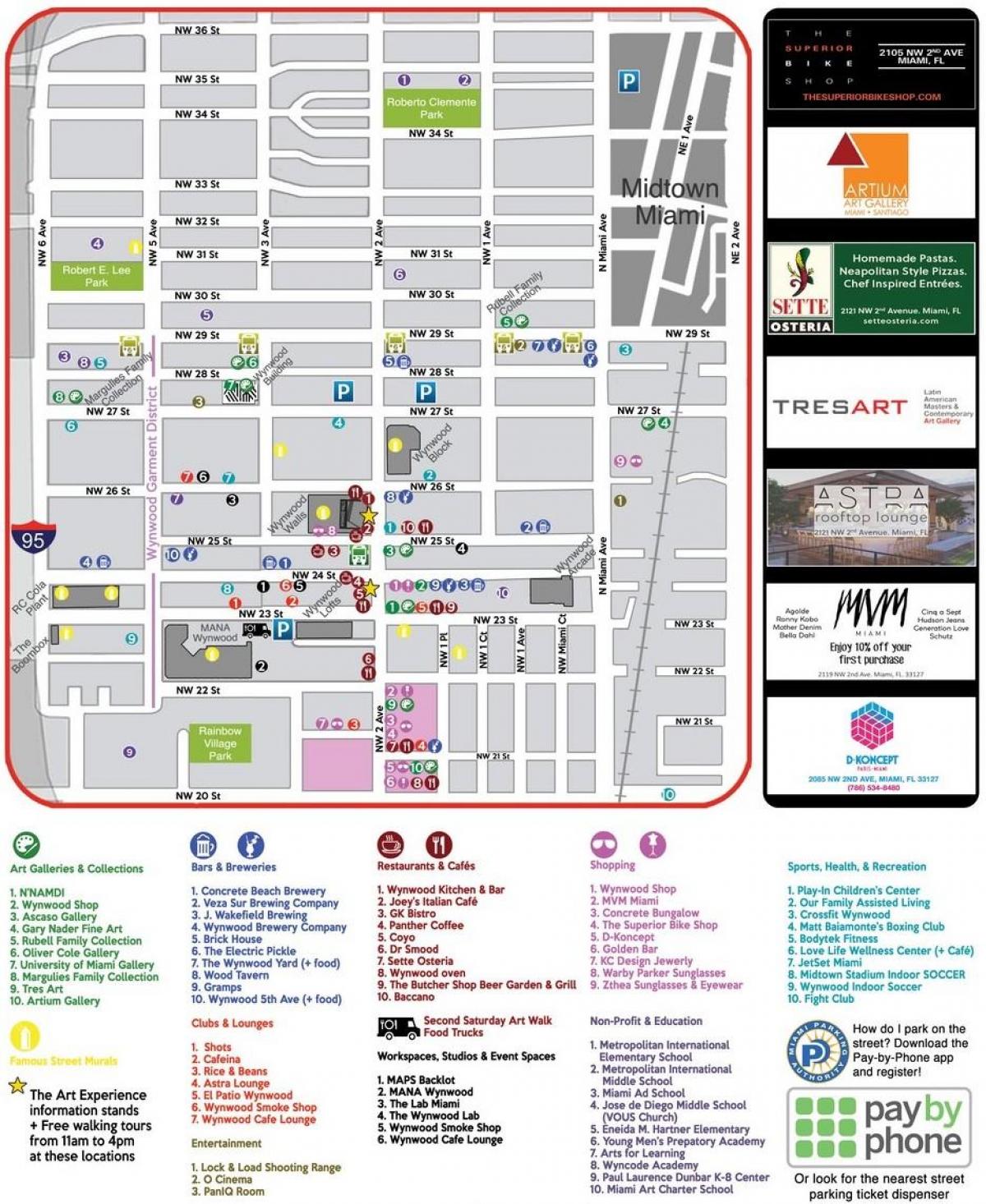 carte de Wynwood Miami