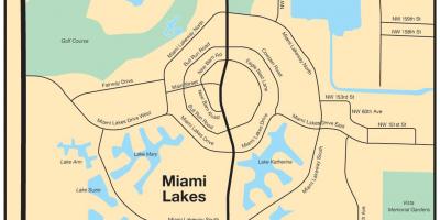 La carte de Miami lakes
